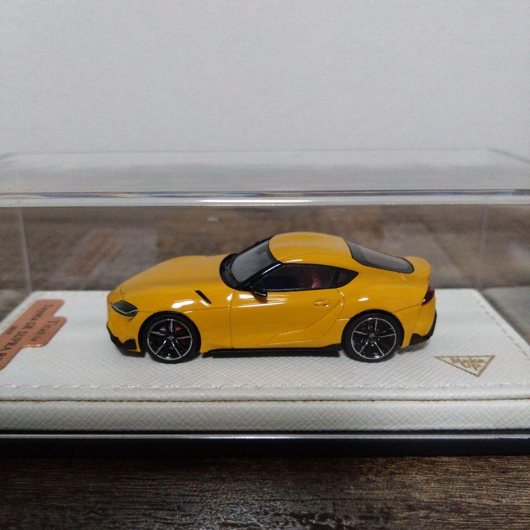 Toyota GR SUPRA RZ 2019 イエロー 1/64makeup製