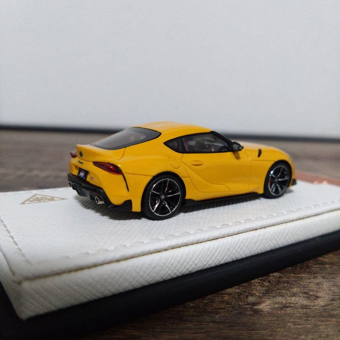 Toyota GR SUPRA RZ 2019 イエロー 1/64makeup製
