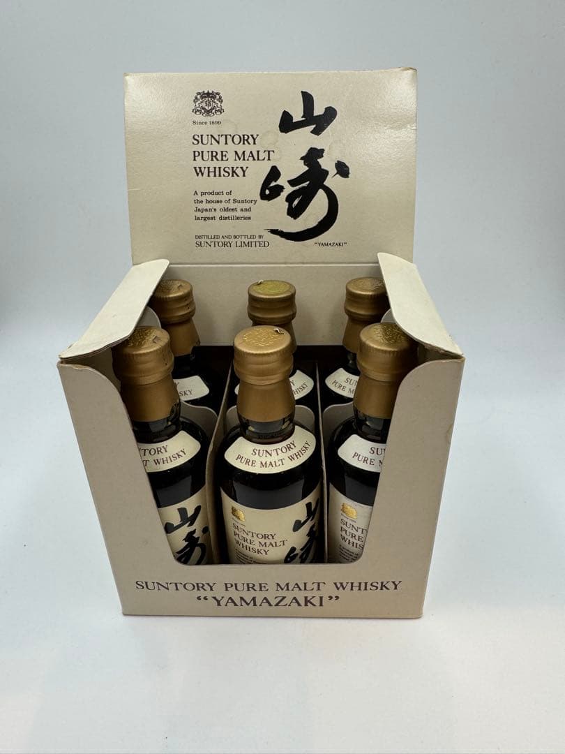 サントリー 山崎 特級 ミニボトル 6本セット 外箱付