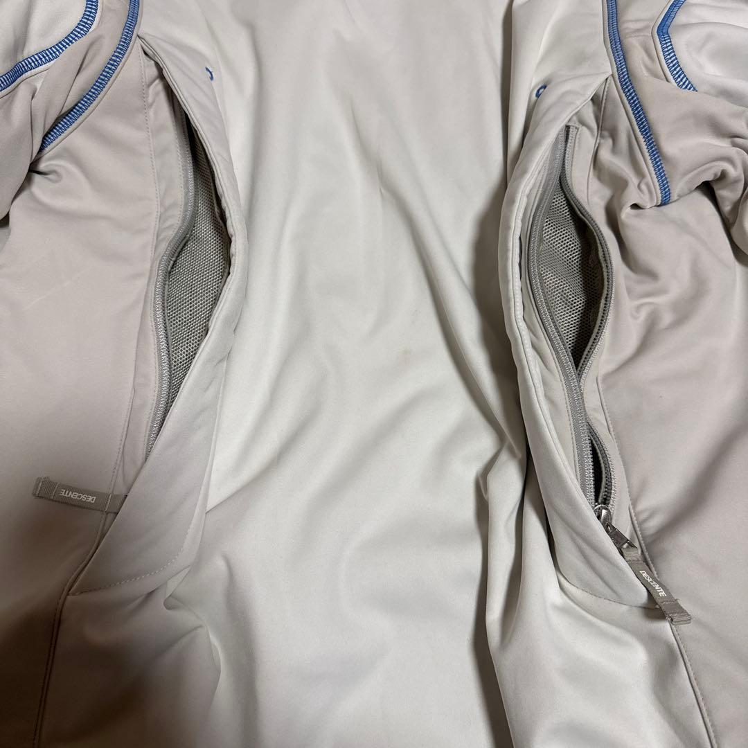 OGASAKA スキーウェア ジャケット Mサイズ ホワイト／ブルー