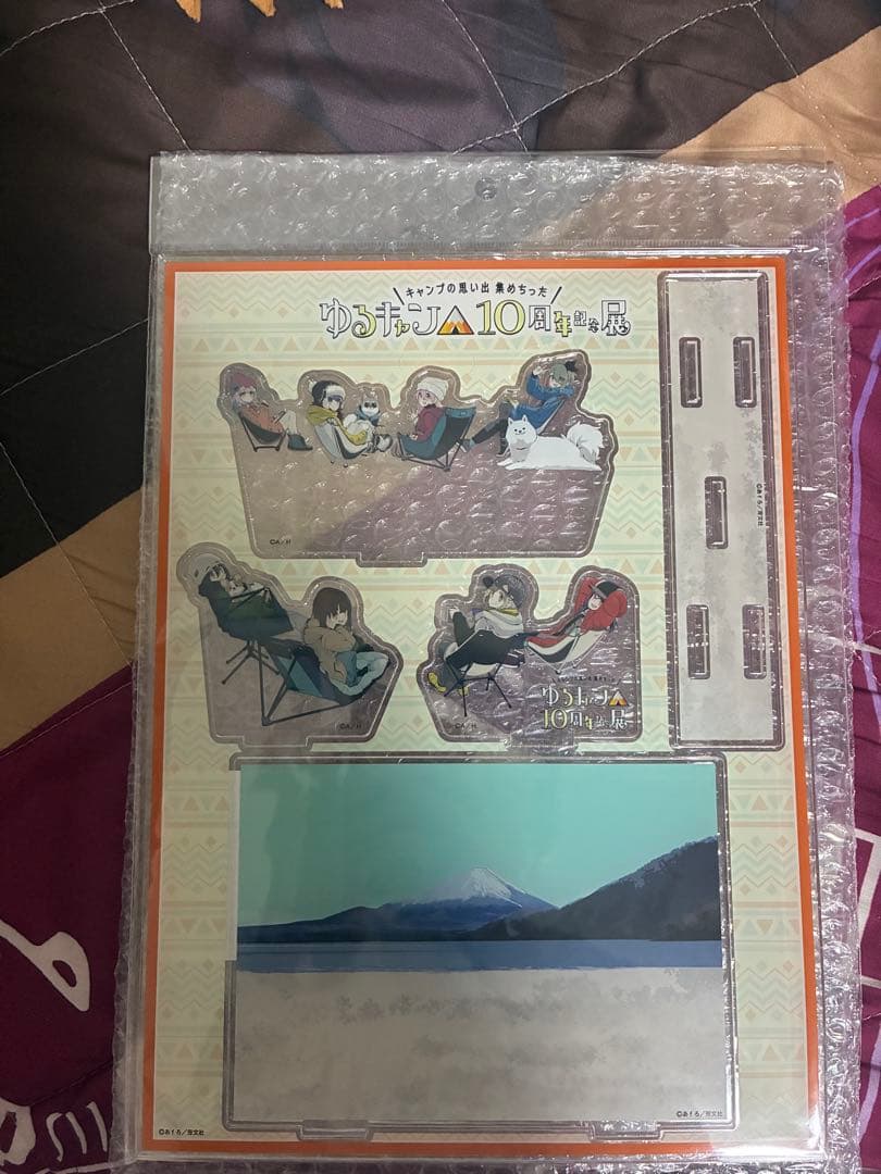 氷菓画集　ゆるキャン画集　ボトル、アクリルジオラマ