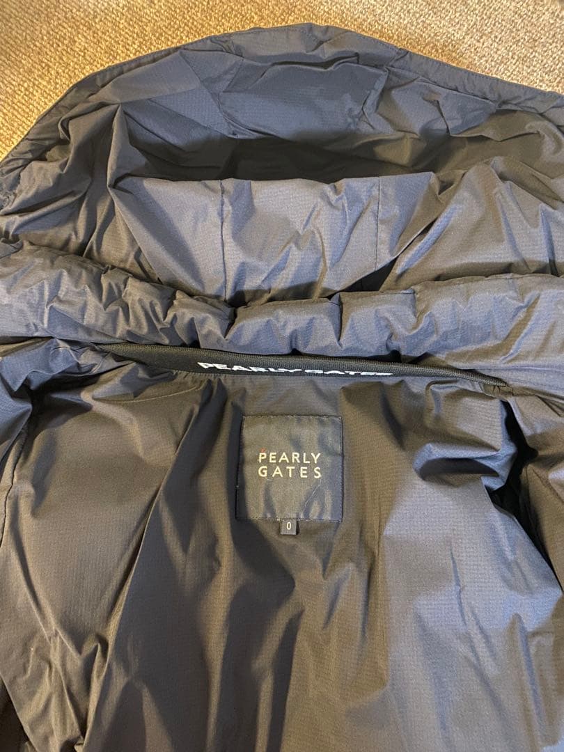 PEARLY GATESカルストホワイトダック羽毛ストレッチダウン　サイズ0