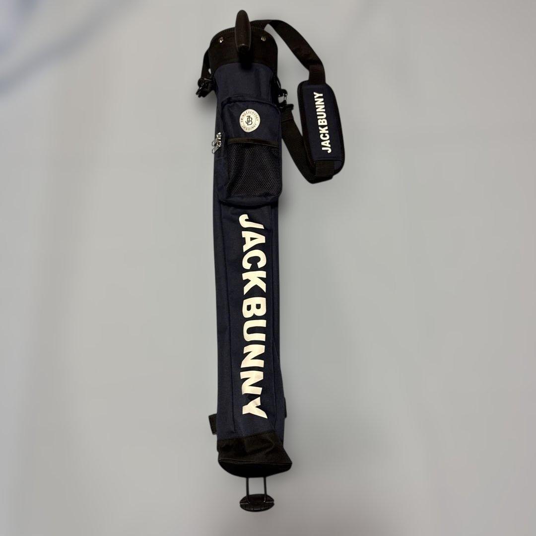 ★人気のJACK BUNNY ゴルフセルフスタンドクラブケース　ネイビーカラー