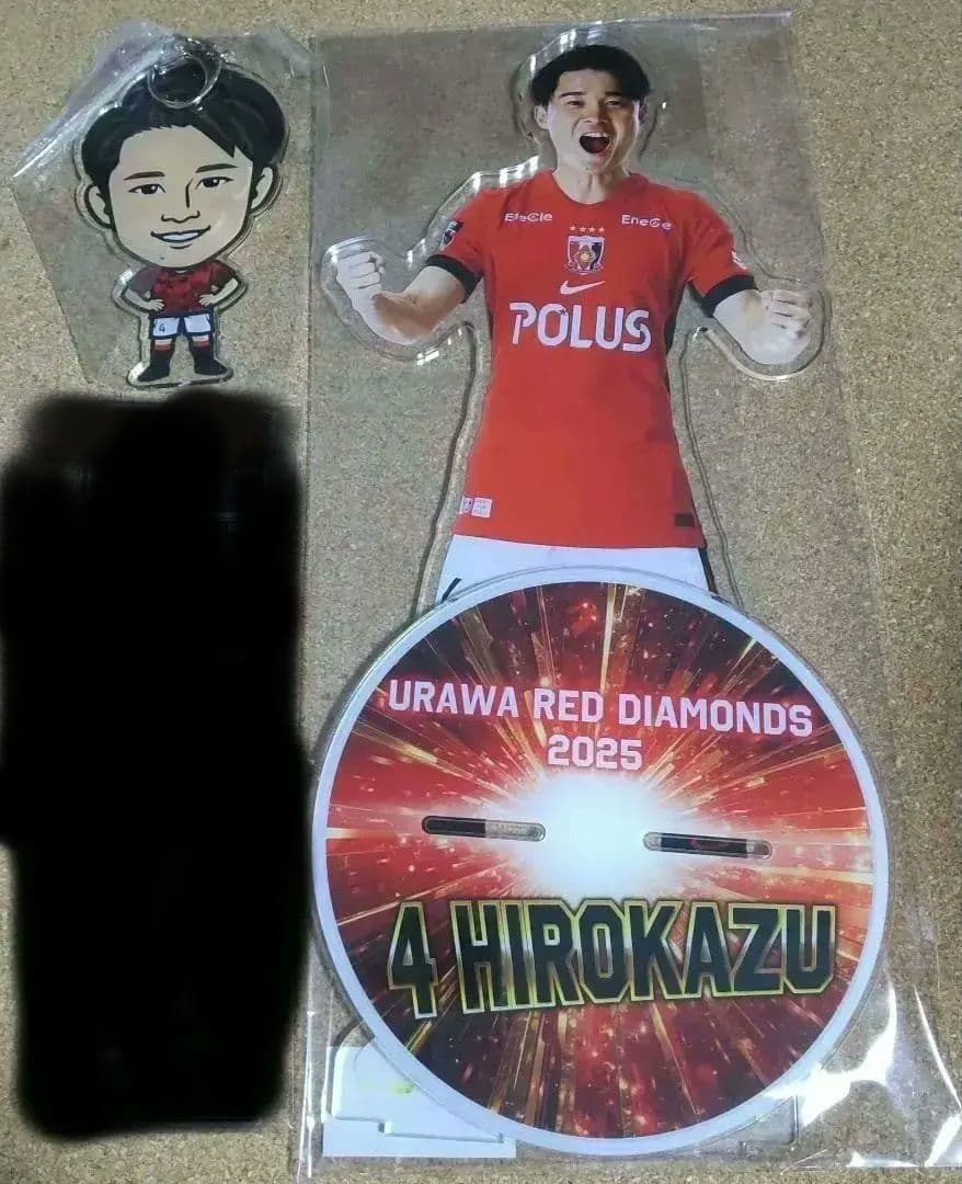 浦和レッズ 1000円くじ 1等 1/5アクリルスタンド 石原広教