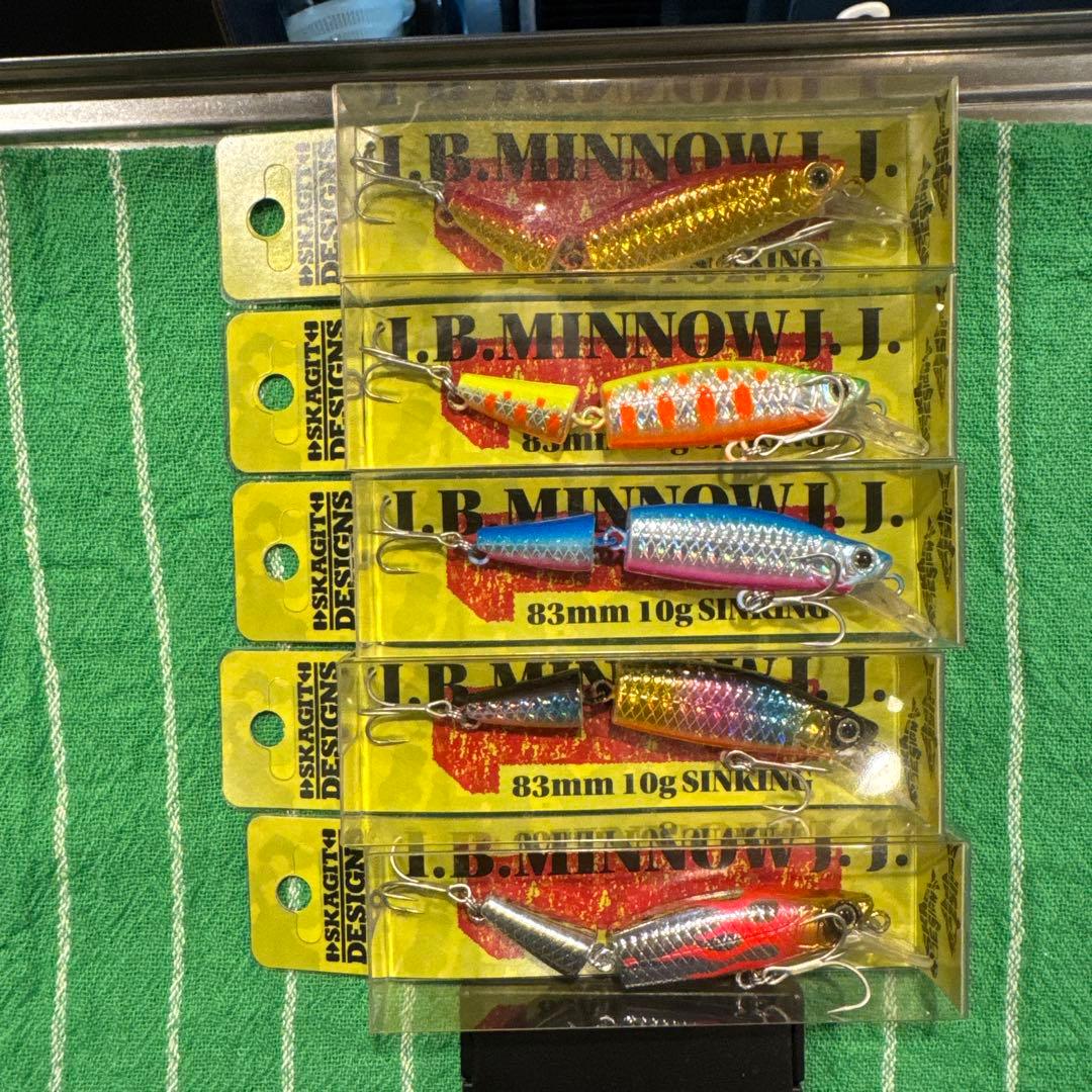 I.B.MNNOW JET JOINT83mm 10g SINKING全色セット