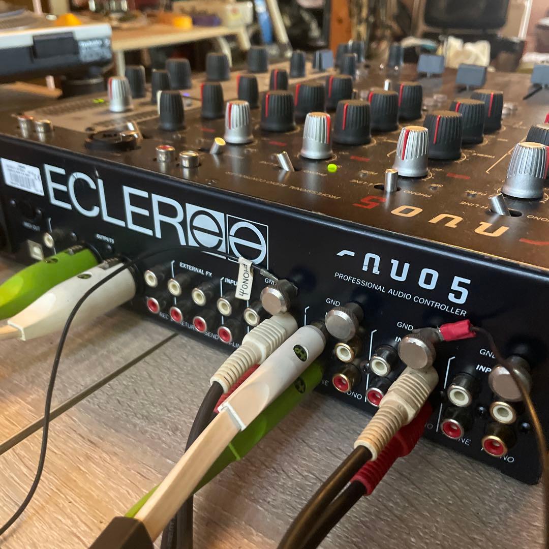 ECLER エクラー　nuo5 djミキサー　一部難あり