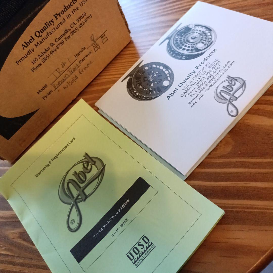 Abel リール TR-1 フライフィッシング ブラウントラウト