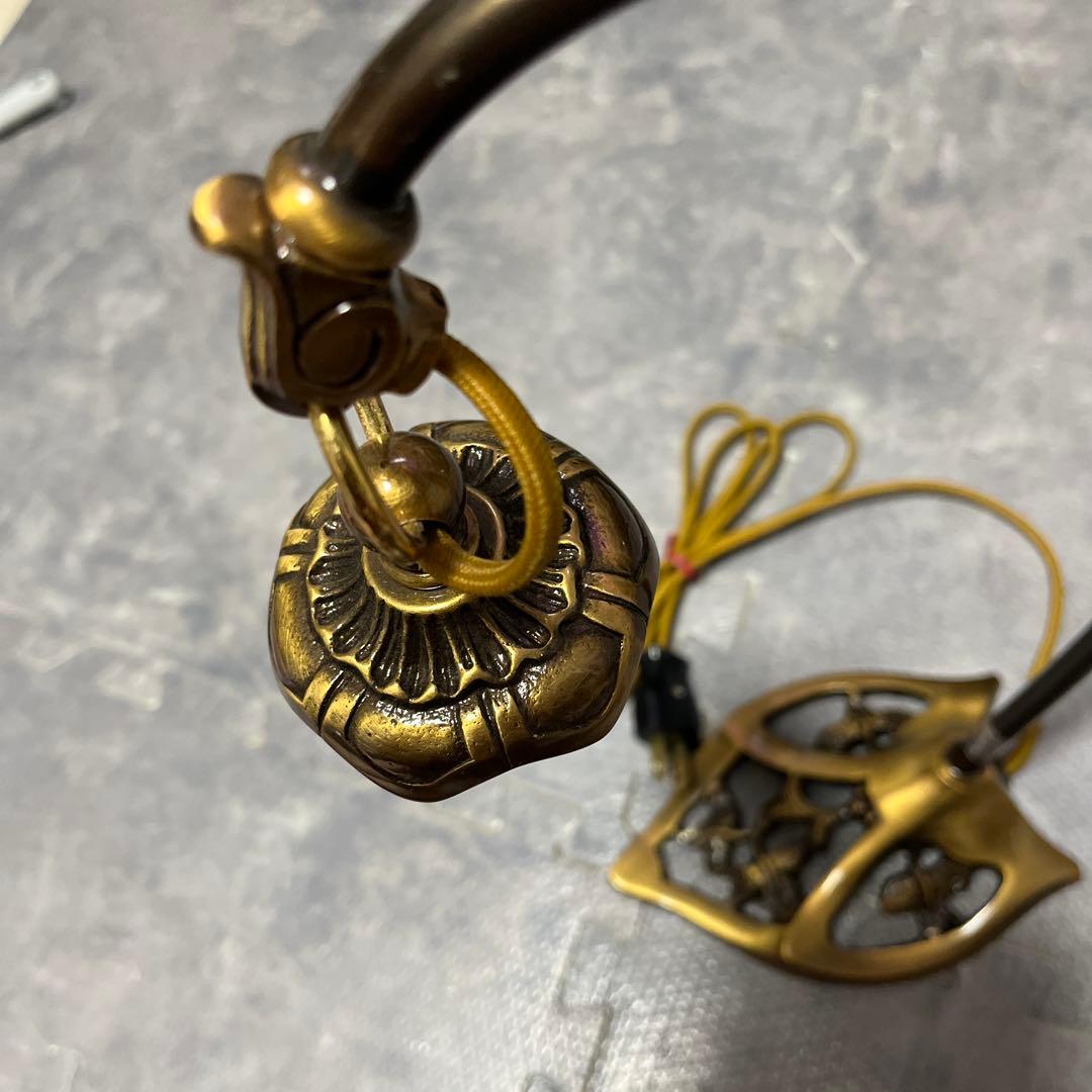 希少　激レアアンティーク　ランプ　白熱灯器具　アカネライティング　08年製