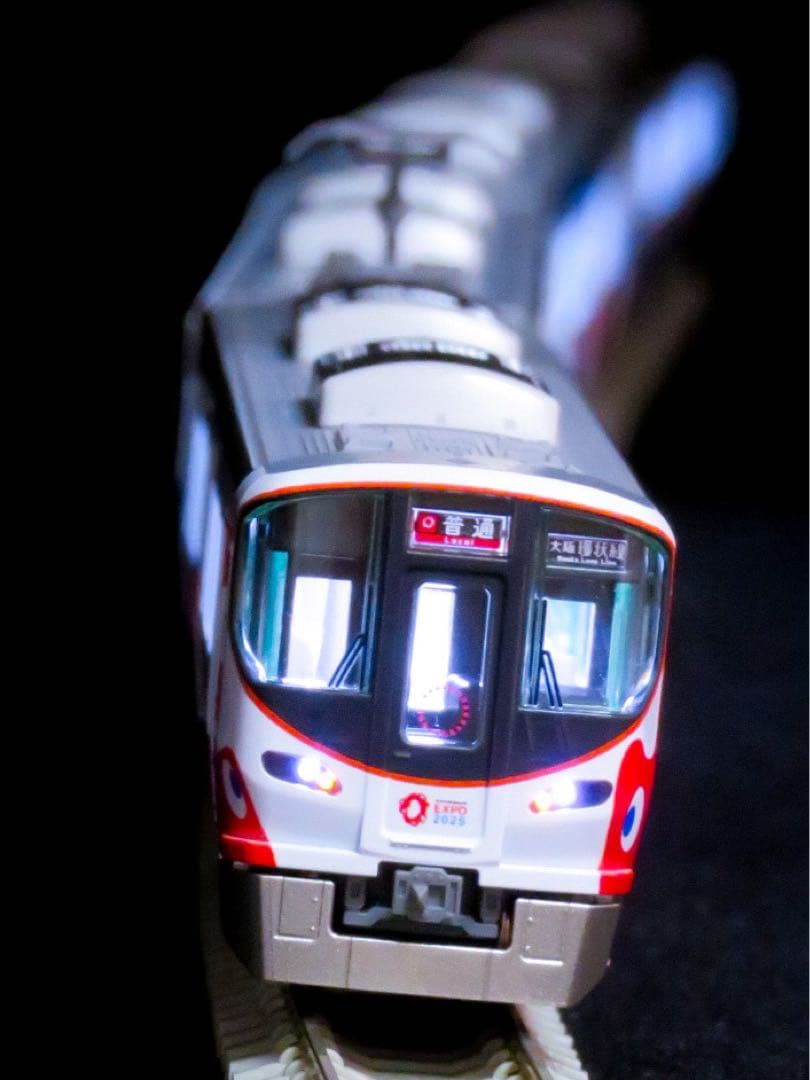KATO 323系 室内灯付 <大阪・関西万博ラッピング列車>【新品,未使用品】