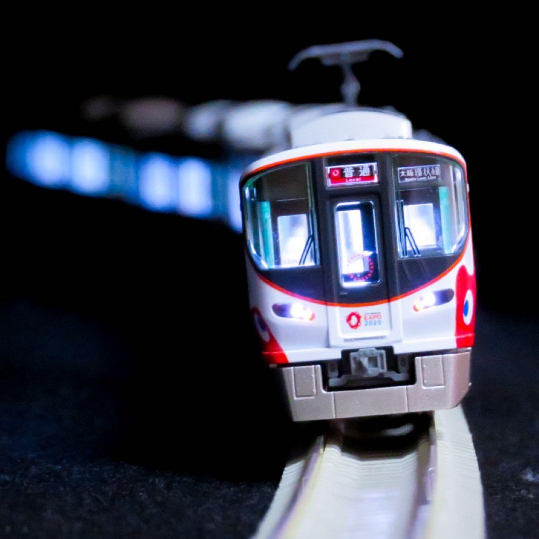 KATO 323系 室内灯付 <大阪・関西万博ラッピング列車>【新品,未使用品】