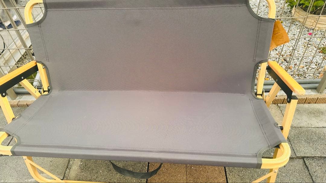 ワークマン 燃え広がりにくいローチェアwキャンピングチェア