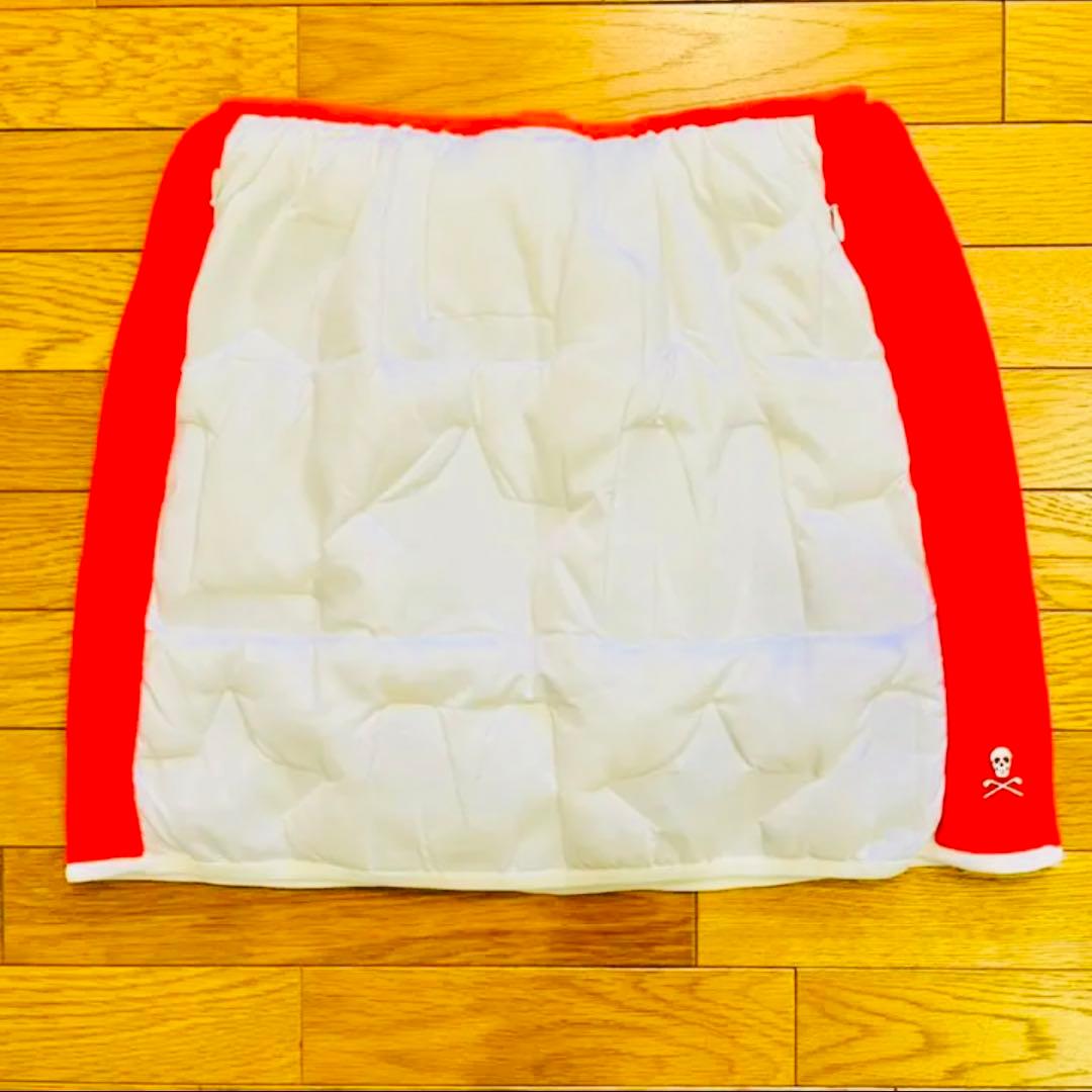 MARK&LONA マークアンドロナ　スカート　ホワイト　ゴルフ ウェア