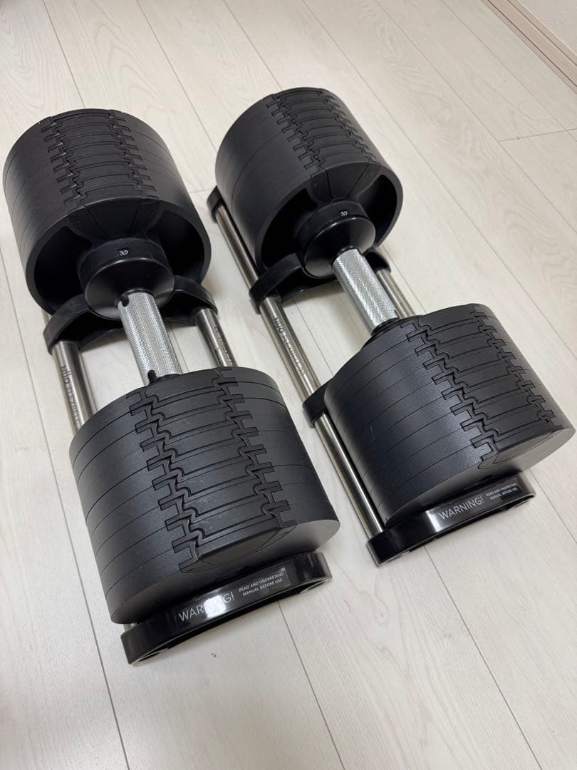 送料込 NUO FLEXBELL 32kg 調整可能ダンベル ②
