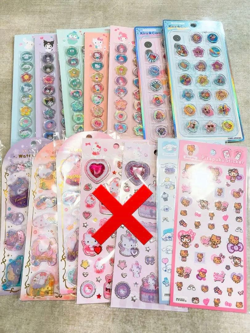 サンリオ　シール　まとめ売り　大量