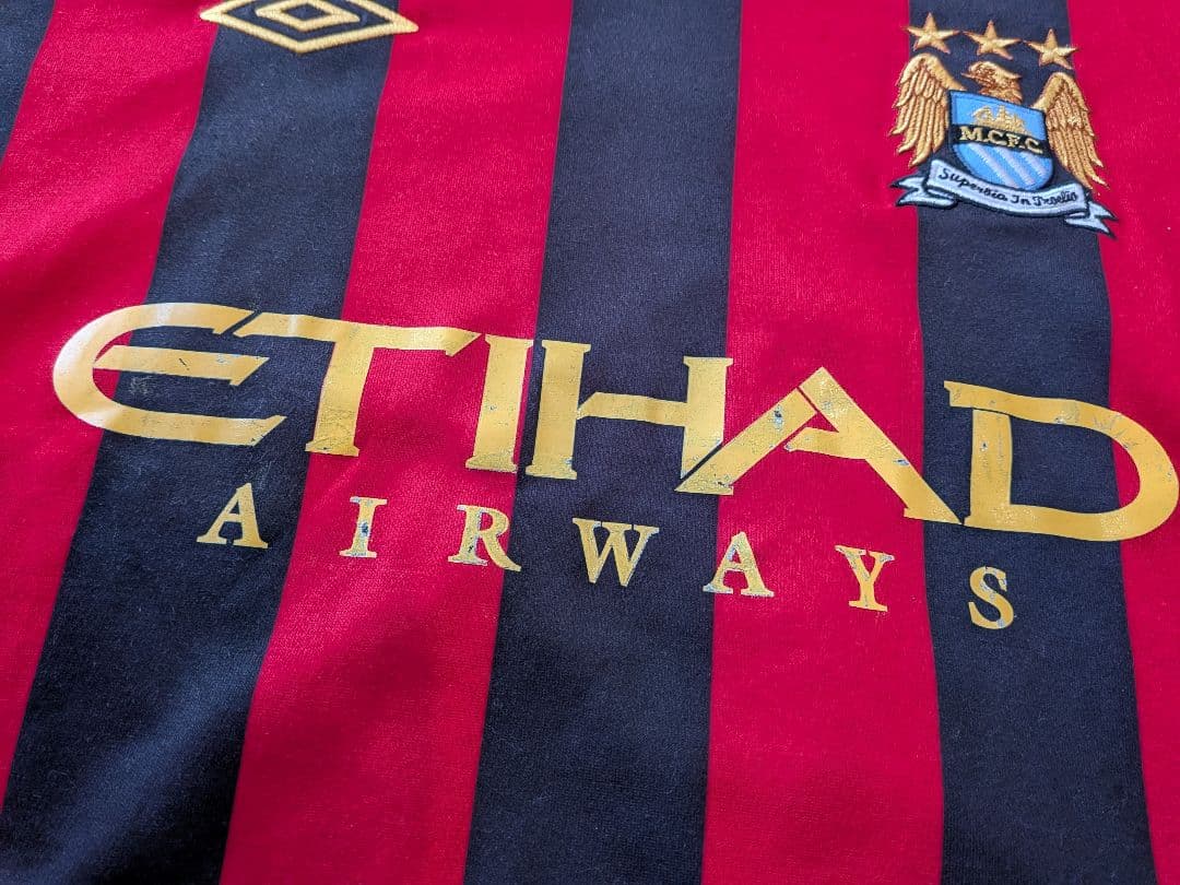 UMBRO11/12マンチェスター・シティA優勝記念ユニフォームNo.12