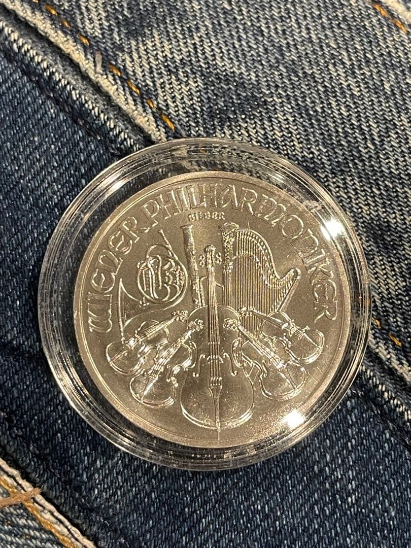 オーストリア　2021年　ウィーン　銀貨　1．5ユーロ