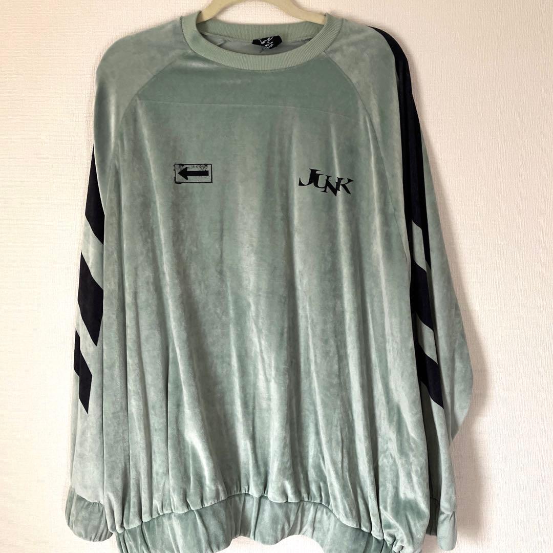 米津玄師 JUNKベロアプルオーバー XL 長袖 ゆったり 体型カバー