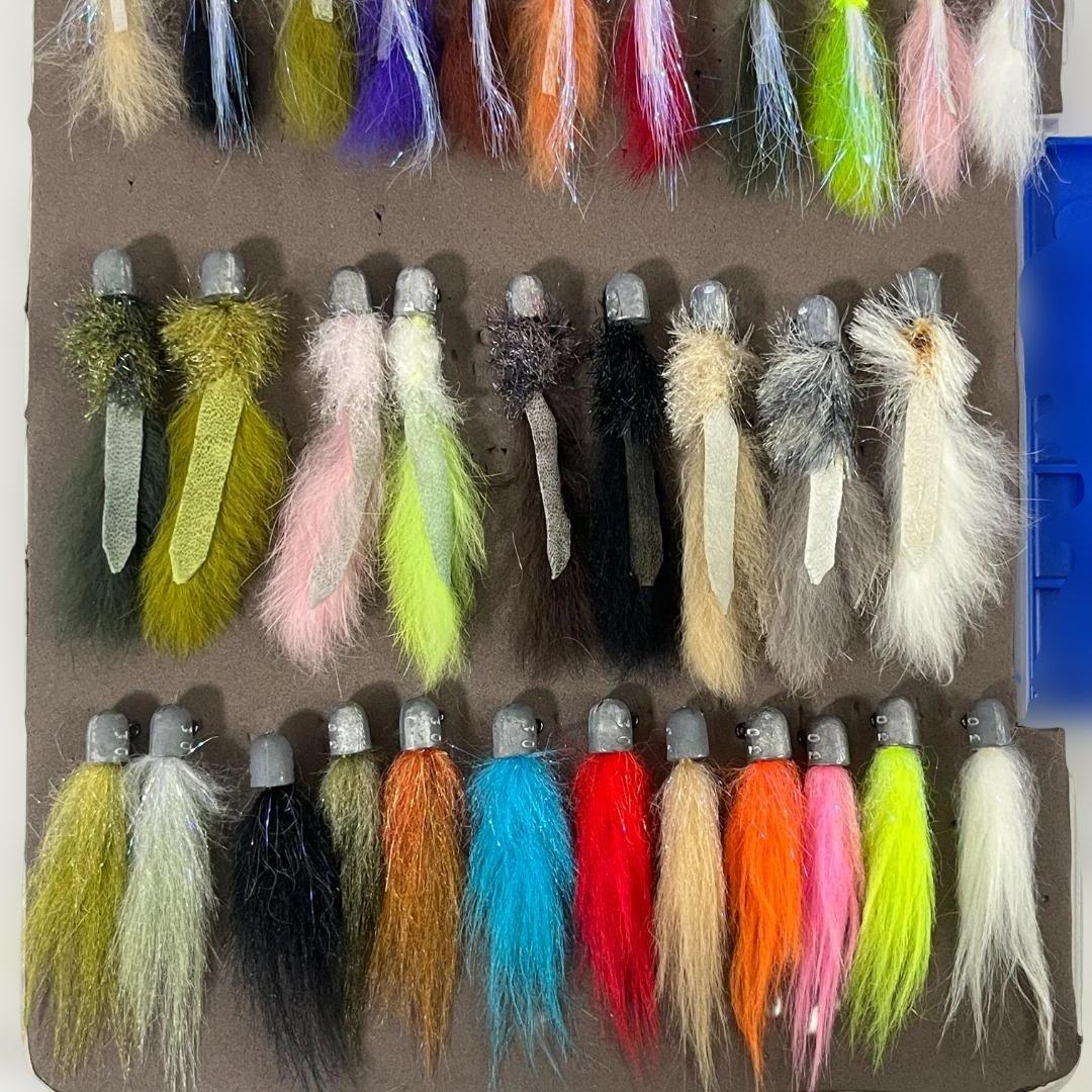 【迅速配送】ハートデザイン フェザールアー 3.0g 各種 32個 ケース付