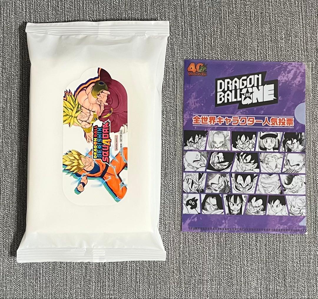 ドラゴンボール ゲンキダマツリ 来場者特典 特派員クリアファイル おまけ付