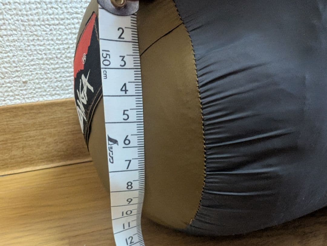 NANGA ダウンシュラフ オリーブグリーン/グレー