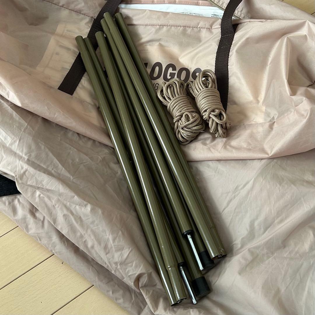 ロゴス Tradcanvas ハイタイプ カーサイド オーニング タープ テント