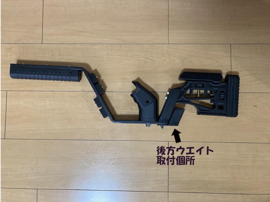 クレー射撃トレーニング銃 「Clay Hunt VR」専用左右ホルダー付き