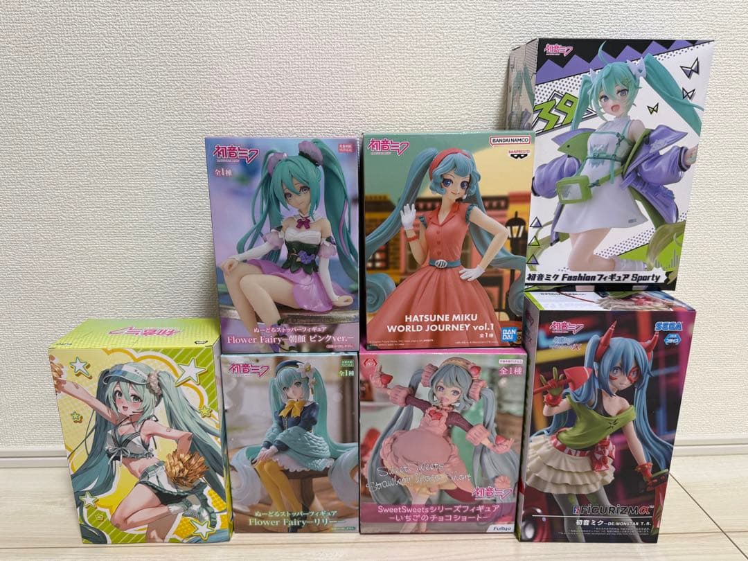 初音ミク フィギュアセット 7体セット　まとめ売り