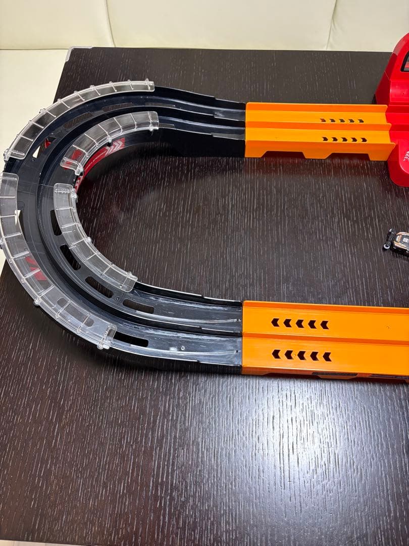 [美品] トミカ 実況サウンド！デジタルアクセルサーキット 箱説明書付 動作良好