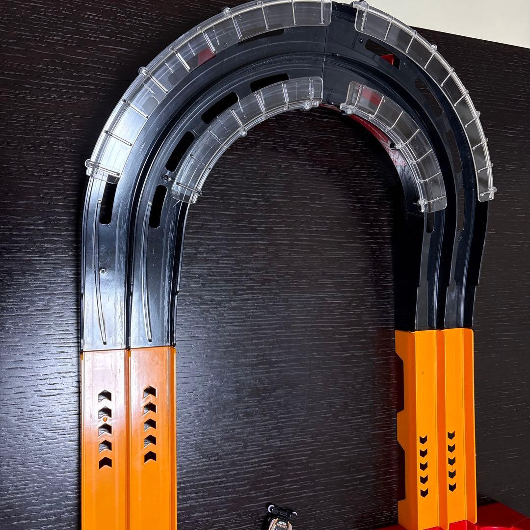 [美品] トミカ 実況サウンド！デジタルアクセルサーキット 箱説明書付 動作良好