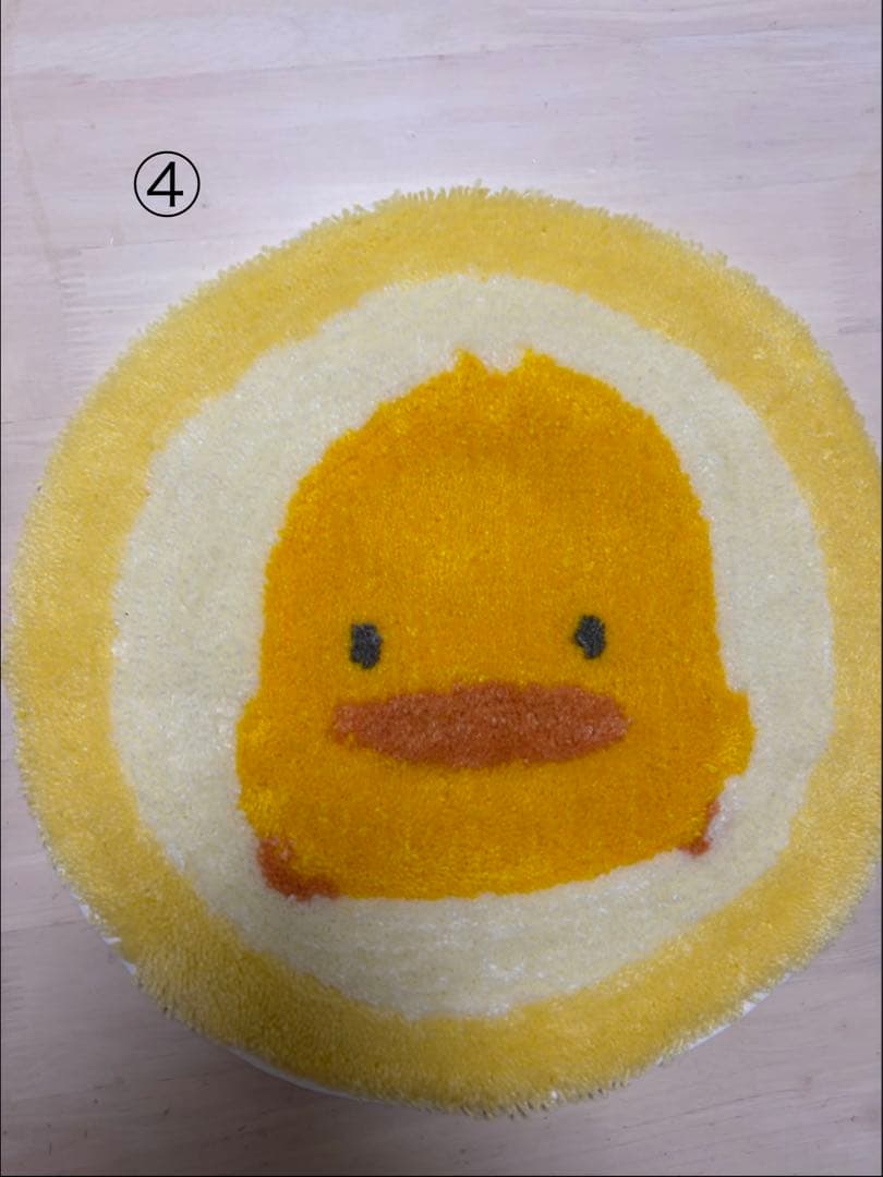 マザーグースの森　ぴよちゃんラグ・マット 4枚セット （オリジナル袋付き）