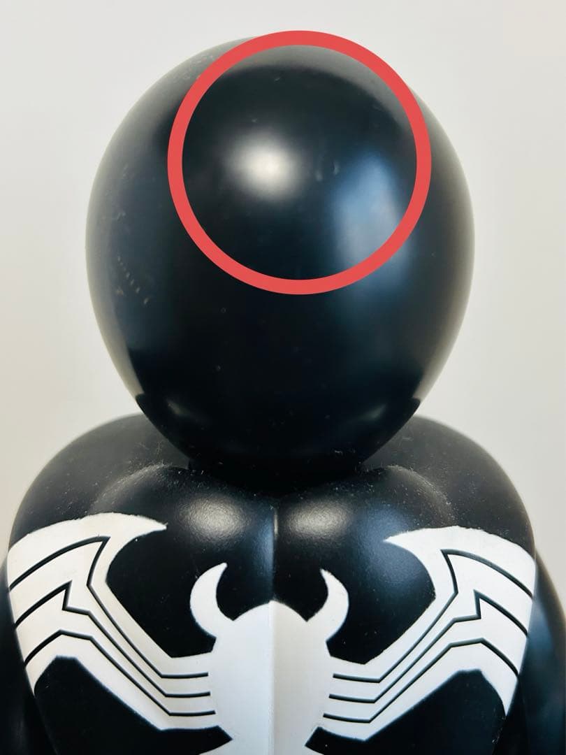 ヴェノム　キューブリック　400%フィギュアメディコムトイ　スパイダーマン　悪役