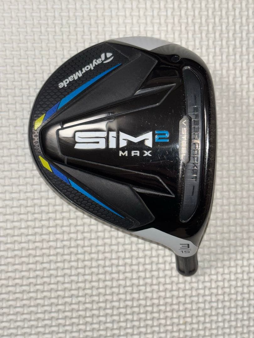 テーラーメイドSIM2 MAX 3W （１5°）ヘッドのみ　　NO.1