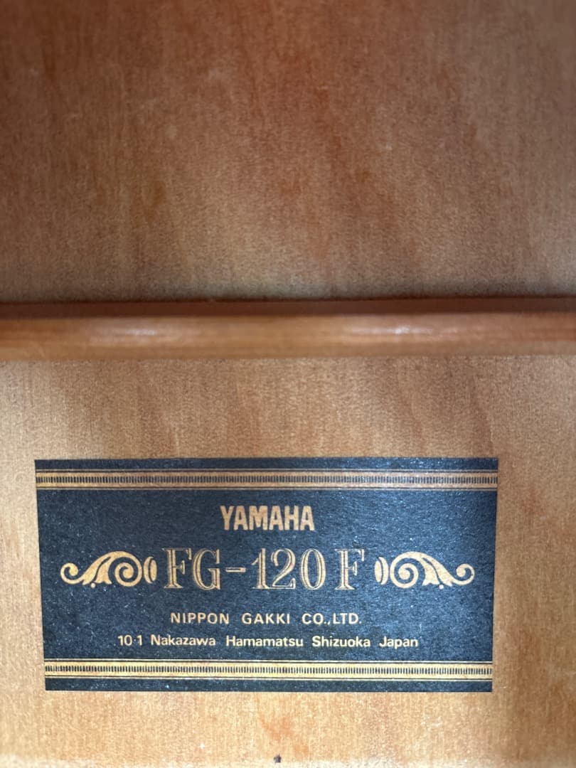 YAMAHA FG-120F 綺麗ビンテージ