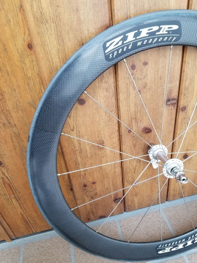 ZIPP 400 カーボン チューブラー ホイール 650c DURA-ACE