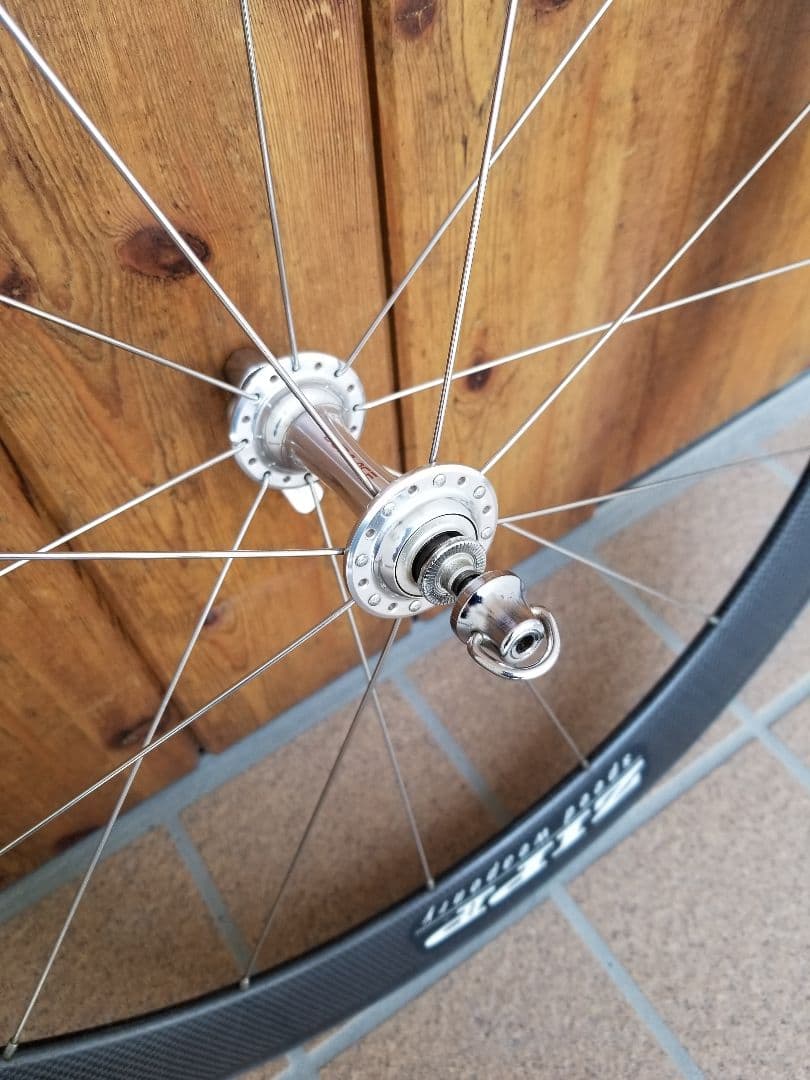 ZIPP 400 カーボン チューブラー ホイール 650c DURA-ACE