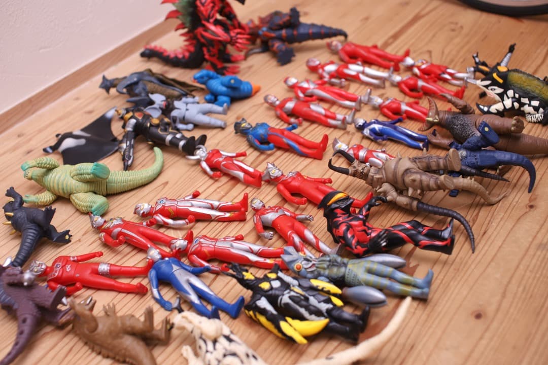 【38体セット】ウルトラマン&怪獣　ソフビ