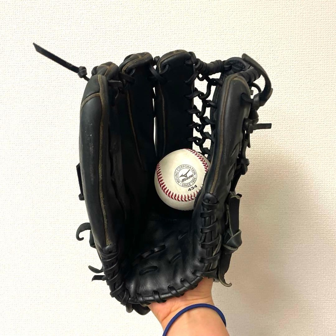 136 ミズノプロ 即戦力 軟式 左投げ 外野手用グローブ