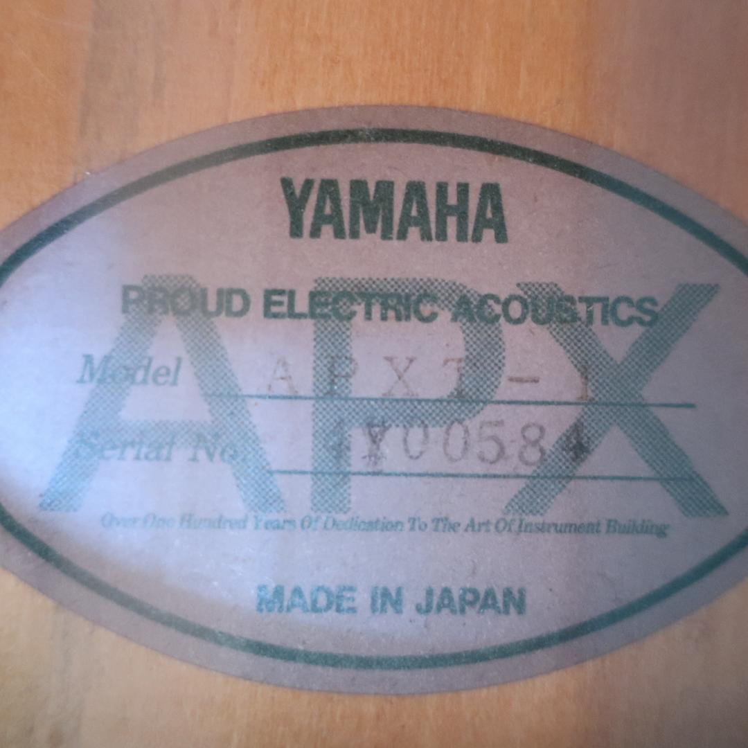 美品 YAMAHA APXT-1A エレアコ ミニギター ヤマハ製ケース付