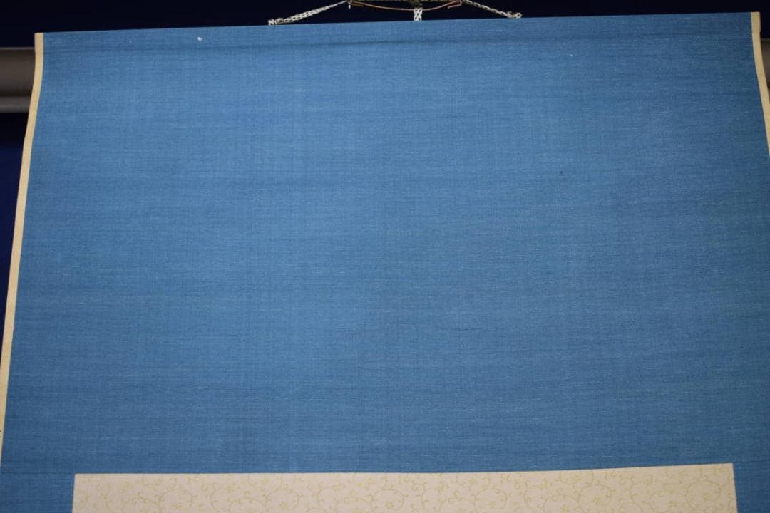 真作/頼支峰/柳陰清話/山水人物図/布袋屋掛軸HI-350