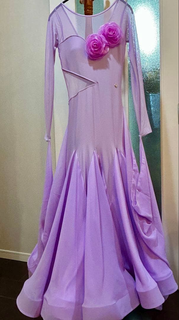 社交ダンス　ドレス　ワンピース