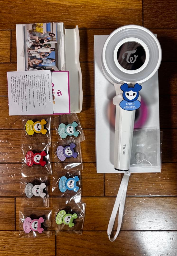TWICEペンライトCDNDYBONG∞ ＆ペンライトデコレーションリング