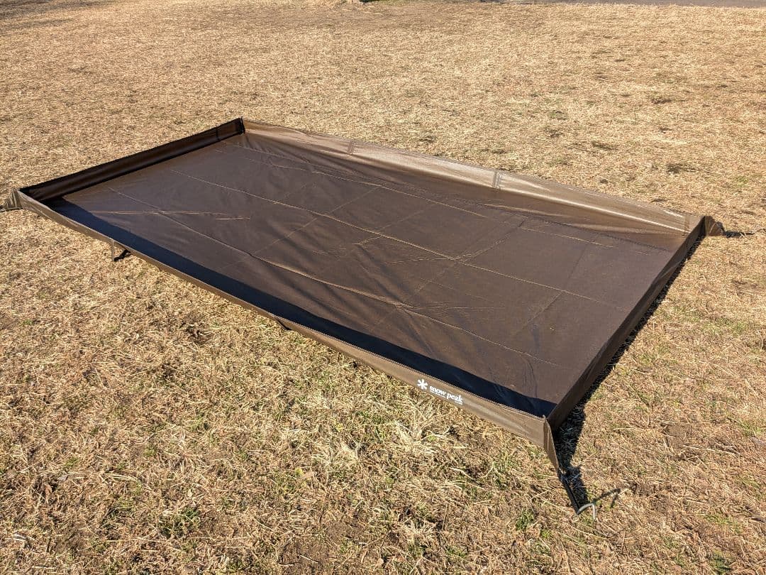 スノーピーク リビングシート+フロアマット　TM-380＆TM-385