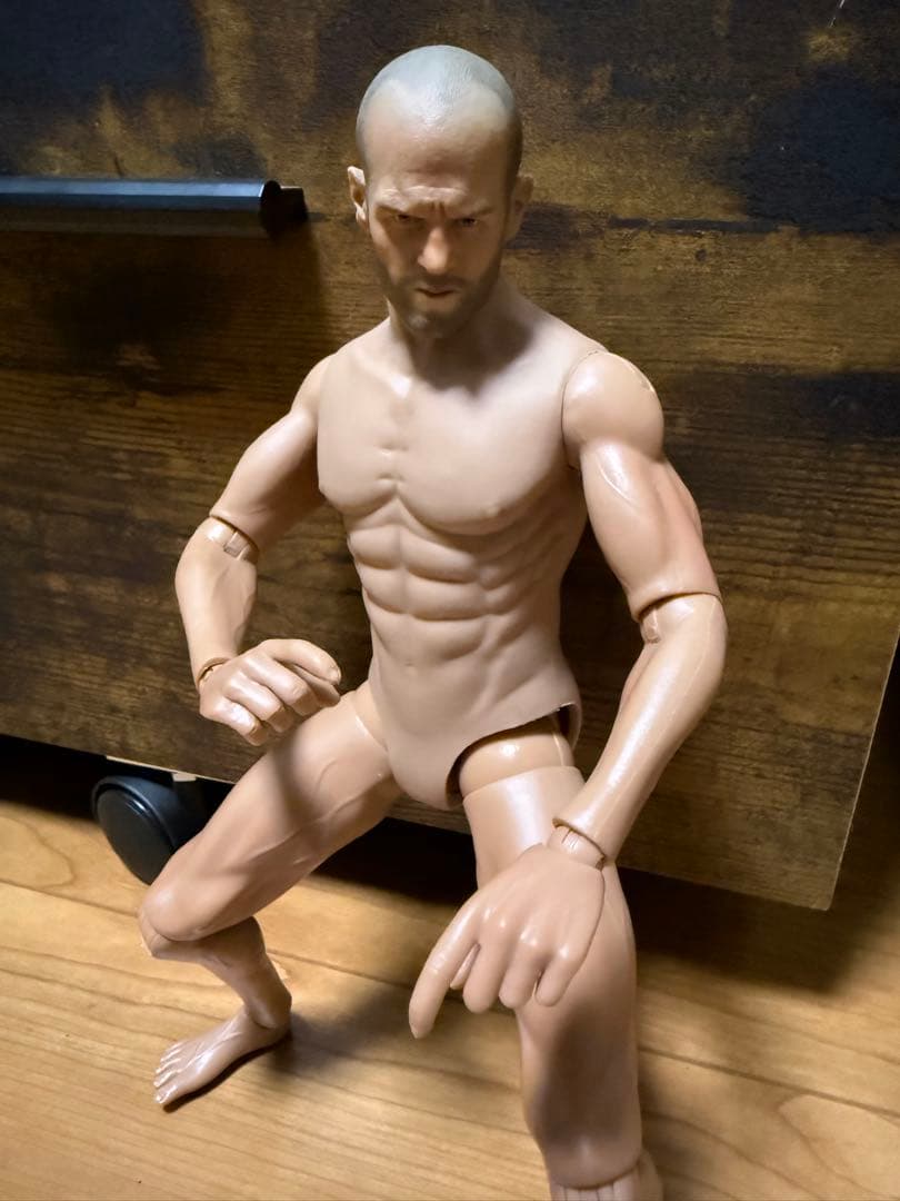 1/6 ジェイソン・ステイサム 似 ヘッドパーツ 素体
