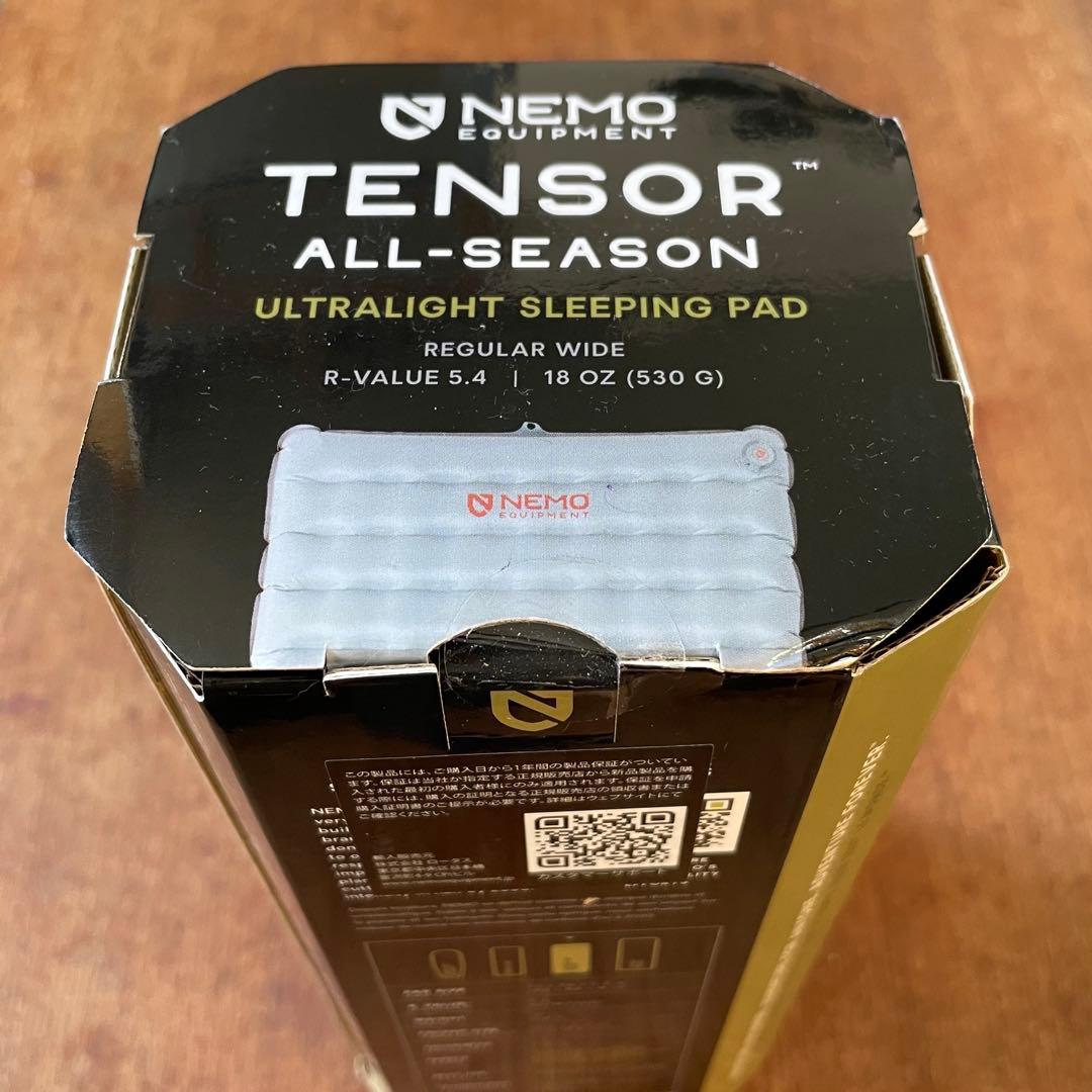 新品 NEMO TENSOR ALL SEASON レギュラーワイド