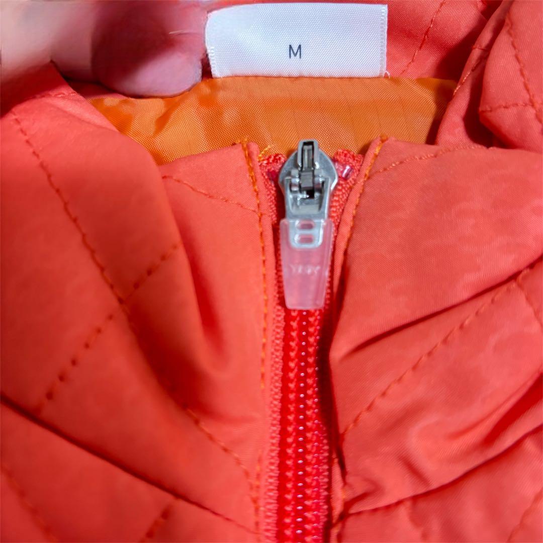 ellesseエレッセオレンジキルティングベスト Mサイズ