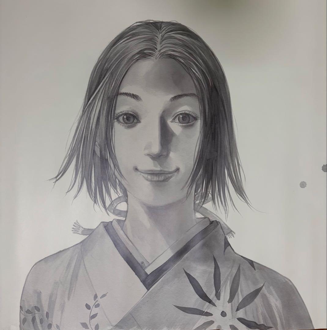 バガボンド　井上雄彦　最後の漫画展　おつう　ポスター