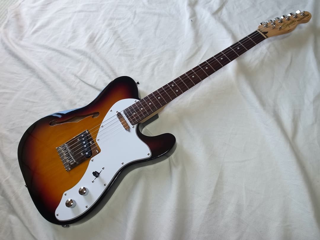 レア　テレキャスター　シンライン　コンポ　SQUIER, SX 良品