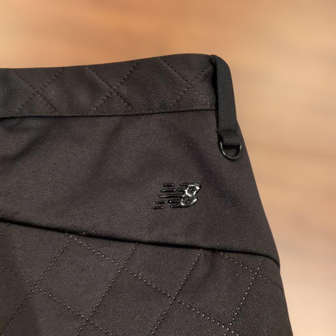 ニューバランスゴルフ メンズ 中綿 ストレッチロングパンツ 防風性 6ブラック