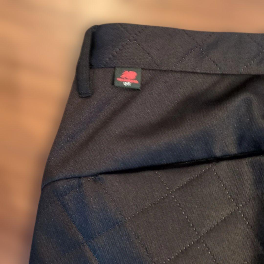 ニューバランスゴルフ メンズ 中綿 ストレッチロングパンツ 防風性 6ブラック