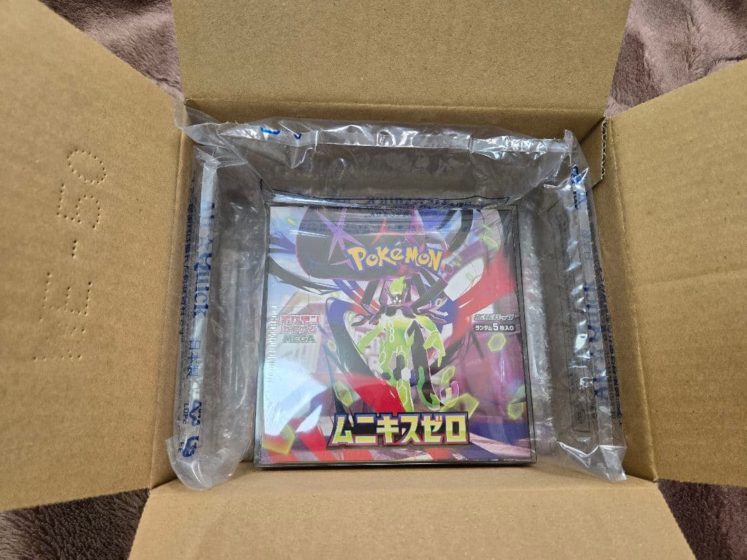 o*o様 ポケモンカード　ムニキスゼロ　1BOX　シュリンク付き　新品未開封